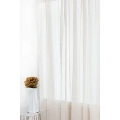 RIDEAUDISCOUNT Voilage Grande Largeur 280 X 280 Cm à Galon Fronceur Grande Hauteur Effet Froissé Ecru - Ecru 8 RIDEAUDISCOUNT Voilage Grande Largeur 280 X 280 Cm à Galon Fronceur Grande Hauteur Effet Froissé Ecru - Ecru -Rideau et tringle Soldes 2024 10325629 4