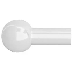 SECODIR Kit Tringle Extensible ø 16/19 Mm Harold 165-310cm - Blanc Laque