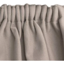 Beautissu Lot De 2 Rideaux Thermique Opaque à Ruflette Amelie 140x245 Cm Sand 8 Beautissu Lot De 2 Rideaux Thermique Opaque à Ruflette Amelie 140x245 Cm Sand -Rideau et tringle Soldes 2024 11671237 4