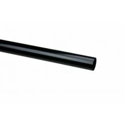 SECODIR Tringle à Rideau Acier ø20 Longueur 2.00m - Noir