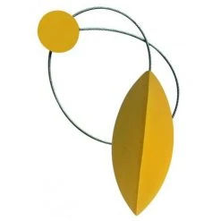 SECODIR Embrasse Magnétique Navette - Moutarde