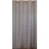 HOMEMAISON Rideau D'ameublement à Effet Chiné Taupe 150 X 240 Cm - Taupe