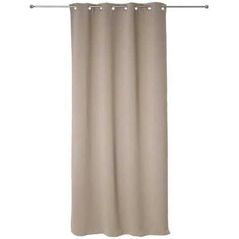 ATMOSPHERA, CRÉATEUR D'INTÉRIEUR Lot De 2 Rideaux Occultant Lin à Oeillets 135 X 240 Cm - Lin 1 ATMOSPHERA, CRÉATEUR D'INTÉRIEUR Lot De 2 Rideaux Occultant Lin à Oeillets 135 X 240 Cm - Lin