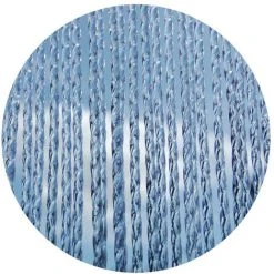 LA TENDA Rideau De Porte En PVC Rimini 90x210 Cm Blanc - Transparent