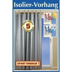 WENKO® Rideau Thermique - 130 X 200 Cm Wenko -Rideau et tringle Soldes 2024 12197453 3