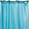 THEDECOFACTORY JULIETTE - Voilage à Lacets Bleu 105x250 - Bleu