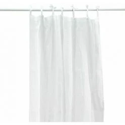 THEDECOFACTORY FIRST - <p>Voilage En Coton à Pattes Blanc 105x250 - Blanc