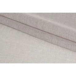 RIDEAUDISCOUNT Paire De Vitrages 60 X 160 Cm Passe Tringle Effet Naturel Uni Taupe - Naturel -Rideau et tringle Soldes 2024 16498085 4