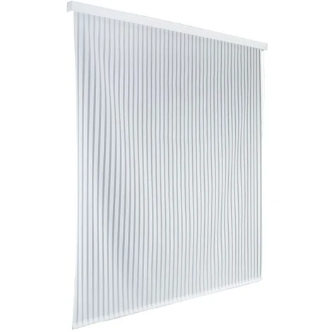 WENKO Store De Douche, Rideau De Douche Déroulant, Fixation Plafond, Matériel De Fixation Inclus, Aluminium - Plastique Recyclé Et Recyclable PEVA, 132x240x5 Cm, Blanc 1 WENKO Store De Douche, Rideau De Douche Déroulant, Fixation Plafond, Matériel De Fixation Inclus, Aluminium - Plastique Recyclé Et Recyclable PEVA, 132x240x5 Cm, Blanc