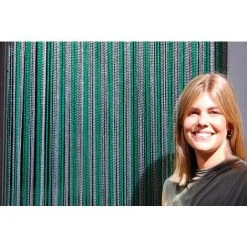 LA TENDA Rideau De Porte En PVC Vert Rimini 100x230 Cm Vert - Vert -Rideau et tringle Soldes 2024 16642439 4