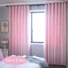ASUPERMALL Rideau En Étoile Creuse, Tissu De Rideau Occultant En Fil Double Couche En Dentelle, Rose, 1 M * 2.5 M - Rose, 1 M * 2.5 M