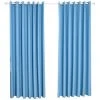 ASUPERMALL Rideaux Occultants, Isolation Thermique, 39" X 51", Bleu Marin