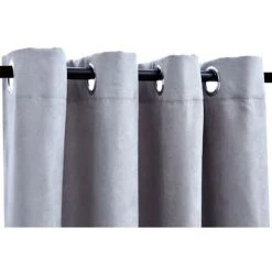 Rideaux Occultants Avec Anneaux En Métal 2 Pcs Gris 140x175 Cm VidaXL 6 Rideaux Occultants Avec Anneaux En Métal 2 Pcs Gris 140x175 Cm VidaXL -Rideau et tringle Soldes 2024 16904143 3