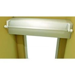 SECODIR 1 Support De Tringle à Rideaux Ø25 à 28 Mm Sans Perçage Pour Coffret Volet Roulant - Blanc -Rideau et tringle Soldes 2024 17007542 4
