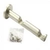 SECODIR 1 Support Double Ouvert Pour Tringle A Rideau ø28 Métal Nickel Mat - Nickel Satiné
