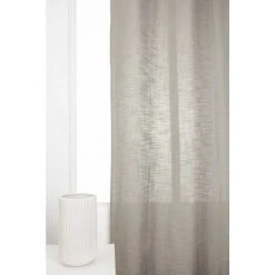 RIDEAUDISCOUNT Rideau Tamisant 140 X 280 Cm à Oeillets Grande Hauteur Effet Lin Tramé Uni Argile - Naturel 6 RIDEAUDISCOUNT Rideau Tamisant 140 X 280 Cm à Oeillets Grande Hauteur Effet Lin Tramé Uni Argile - Naturel -Rideau et tringle Soldes 2024 17779830 3