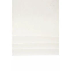 RIDEAUDISCOUNT Paire De Vitrages 60 X 120 Cm Passe Tringle Effet Coton Uni Ecru - Ecru -Rideau et tringle Soldes 2024 18322216 4