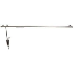 SECODIR Tringle De Porte Universelle Sans Perçage Ø20 - Nickel Mat