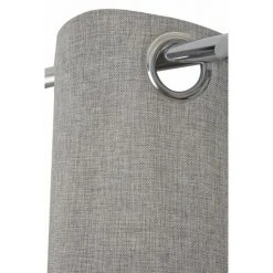 RIDEAUDISCOUNT Rideau Thermique 135 X 240 Cm à Oeillets Chiné Uni Gris Clair - Gris -Rideau et tringle Soldes 2024 19175817 4
