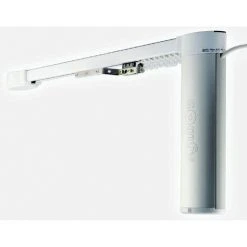 HOMEMAISON Tringle Rail Motorisé Filaire SOMFY - Blanc