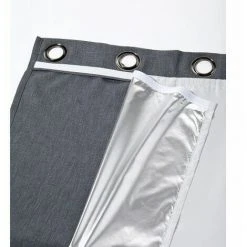 BRUNSWICK Doublure Thermique Eco By Moondream HIVER Fixable Sur Rideau