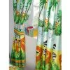ARGOFIELD Rideaux Monde De La Jungle 168*137 - Multicolor