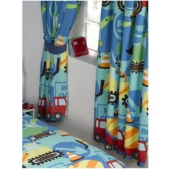 ARGOFIELD Rideaux Engins Chantier 168*137 - Bleu