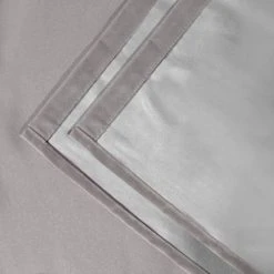 IDMARKET Lot De 2 Rideaux Thermiques Gris Clair 135X240 CM - Gris 7 IDMARKET Lot De 2 Rideaux Thermiques Gris Clair 135X240 CM - Gris -Rideau et tringle Soldes 2024 24095920 4
