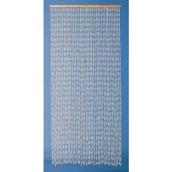 Rideau De Porte - Torsadé De Mais Naturel Morel - 90 X 200 Cm