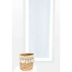 RIDEAUDISCOUNT Vitrage 60 X 150 Cm Passe Tringle Effet Lin Uni Blanc - Blanc 6 RIDEAUDISCOUNT Vitrage 60 X 150 Cm Passe Tringle Effet Lin Uni Blanc - Blanc -Rideau et tringle Soldes 2024 25960179 3