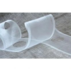 SECODIR Renfort Prépercé Pour Oeillet Ø 44 Mm Vendu Au Mètre - Transparent