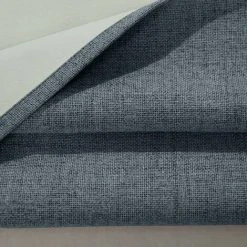 BEST INTERIOR Rideau Uni 100% Occultant Et Thermique Aglaïa Gris Anthracite 140x260cm