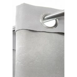 RIDEAUDISCOUNT Rideau Obscurcissant 135 X 240 Cm à Oeillets Uni Gris Clair - Gris 9 RIDEAUDISCOUNT Rideau Obscurcissant 135 X 240 Cm à Oeillets Uni Gris Clair - Gris -Rideau et tringle Soldes 2024 28112573 5