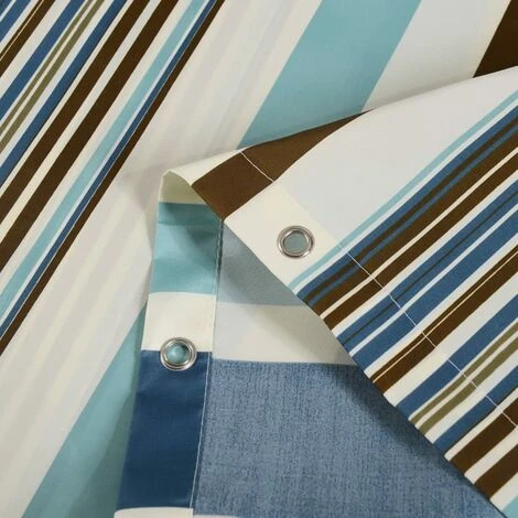 BRIDAY Rideau De Douche 200x240 Cm (LxH), Rideaux De Douche Anti-moisissures Doublure En Tissu DPolyester Doux Rideaux De Bain Rideau Beau Modèle Pour WC De Salle De Bains 4 BRIDAY Rideau De Douche 200x240 Cm (LxH), Rideaux De Douche Anti-moisissures Doublure En Tissu DPolyester Doux Rideaux De Bain Rideau Beau Modèle Pour WC De Salle De Bains – Image 4