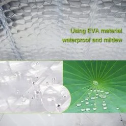 BRIDAY Rideau De Douche 180x200cm 100% EVA Semi-Transparent Imperméable Anti-moisissure, Sans PVC, 0.2mm D'épaisseur 3D Eau Cube Avec 12 Anneaux Salle De Bain Rideau Pour Salle De Bains 7 BRIDAY Rideau De Douche 180x200cm 100% EVA Semi-Transparent Imperméable Anti-moisissure, Sans PVC, 0.2mm D'épaisseur 3D Eau Cube Avec 12 Anneaux Salle De Bain Rideau Pour Salle De Bains -Rideau et tringle Soldes 2024 28492257 3