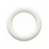 GARDINIA Anneaux De Rideaux Pour Tringles à Rideaux, A Coudre, 30 Pièces, Largeur 2.5 Mm, Plastique, Blanc