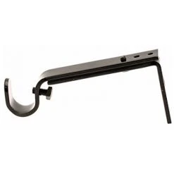 HomeMaison Paire Supports Murale Réglables Pour Barre ø 16mm