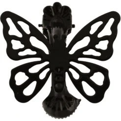 ATELIERS 28 | ACCESSOIRE DE RIDEAU | 2 PINCES PAPILLON | NOIR LAQUÉ