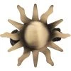 ATELIERS 28 | ACCESSOIRE DE RIDEAU | 2 PINCES SOLEIL | BRONZE