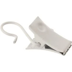 ATELIERS 28 | ACCESSOIRE UNIVERSEL DE CONFECTION| 10 PINCES POUR ANNEAUX MÉTAL / MÉTAL | BLANC