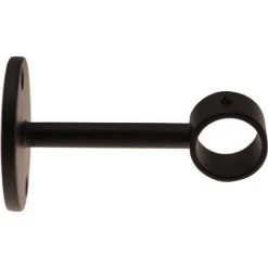 ATELIERS 28 | DIAMÈTRE 20| MÉTAL | 1 SUPPORT PLAFOND À ŒIL | 7 CM| NOIR SATINÉ