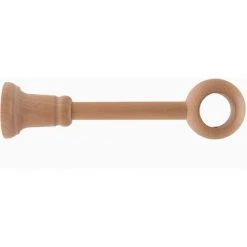 ATELIERS 28 | DIAMÈTRE 28| BOIS | 1 SUPPORT A ŒIL RÉGLABLE | 9-18 CM| DÉCOR HÊTRE