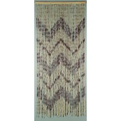 CONFORTEX Rideau Portière Maïs Dakar 90 X200 Cm Bicolore - Gris