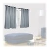 Relaxdays Rideaux Jeu De 2, Opaque, Chambre à Coucher, Rideaux D’assombrissement, 90x 135 Cmgris