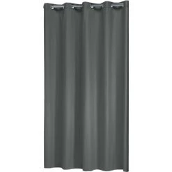 Sealskin Coloris Rideau De Douche - 180x200 Cm - Polyester / Coton Gris
