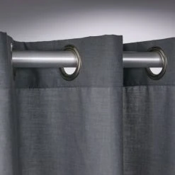 Sealskin Coloris Rideau De Douche - 180x200 Cm - Polyester / Coton Gris 6 Sealskin Coloris Rideau De Douche - 180x200 Cm - Polyester / Coton Gris -Rideau et tringle Soldes 2024 33487932 3