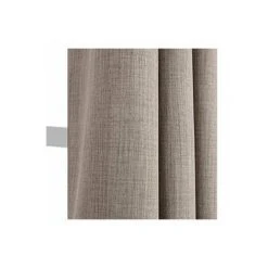 RIDEAUDISCOUNT Rideau Thermique 135 X 240 Cm à Oeillets Chambray Uni Naturel - Naturel -Rideau et tringle Soldes 2024 33543257 3