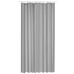 BBASICCO Rideau De Douche "Eva" 180x200cm Gris