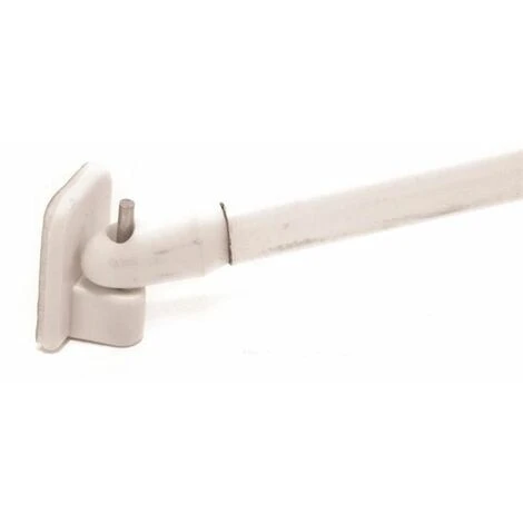 Paris Prix - Lot De 12 Crochets Adhésifs "tringle à Rideau" 2cm Blanc 2 Paris Prix - Lot De 12 Crochets Adhésifs "tringle à Rideau" 2cm Blanc – Image 2