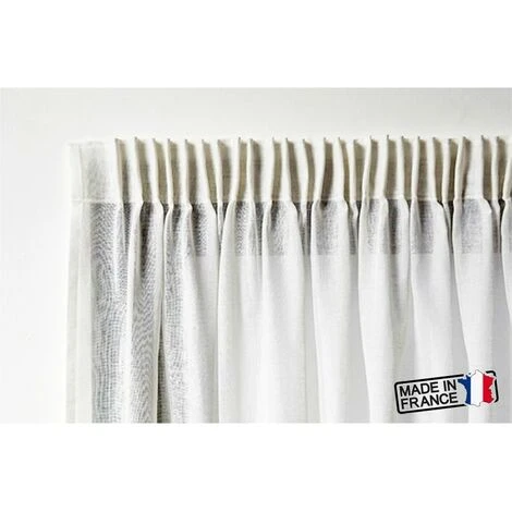 SECODIR Ruban Fronceur- Ruflette 35 Mm - Colorie Blanc 2 SECODIR Ruban Fronceur- Ruflette 35 Mm - Colorie Blanc – Image 2